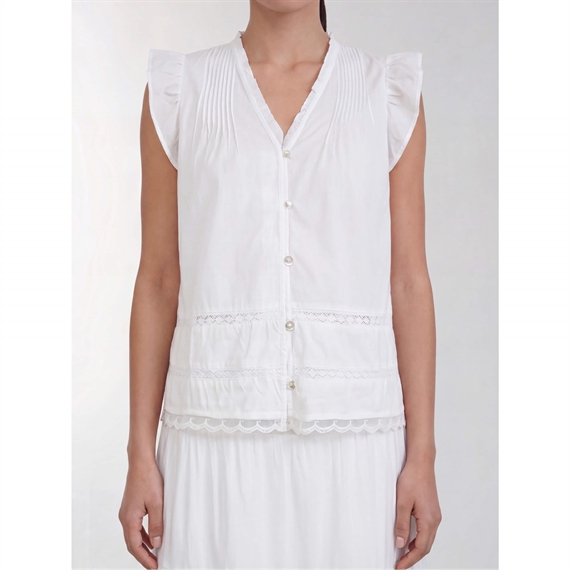 Levete Room LR-ROSY 2 Top, Hvid